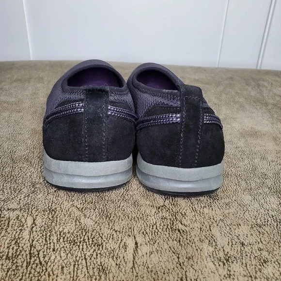 Lands’ End Black Slip On Comfort Shoes women's size 8.5 Skeemer New - Picture 6 of 11